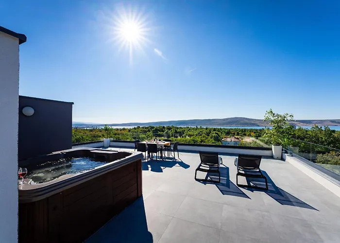 My Dalmatia - Sea View Senti Apartament