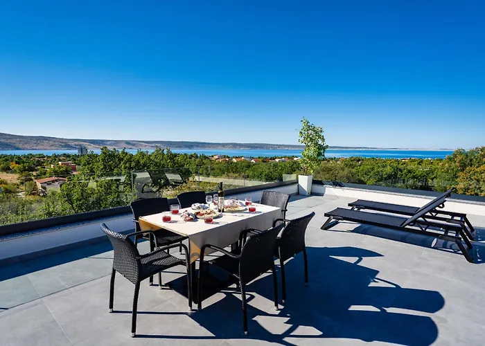 My Dalmatia - Sea View Senti Apartament